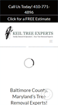 Mobile Screenshot of keiltreeexperts.com